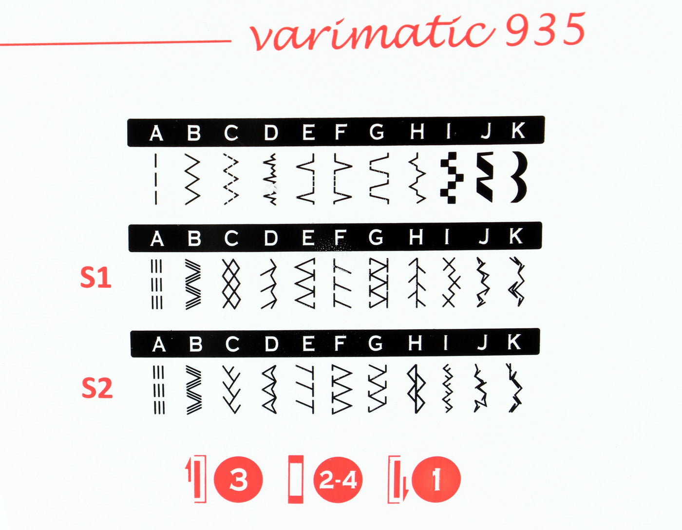 GRITZNER® VARIMATIC® 935 IDT - robuste Nähmaschine