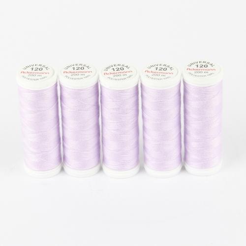 ACKERMANN® Nähgarn-Pack, 5x 200m, Farbe 0724