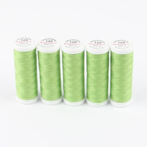 ACKERMANN® Nähgarn-Pack, 5x 200m, Farbe 7421