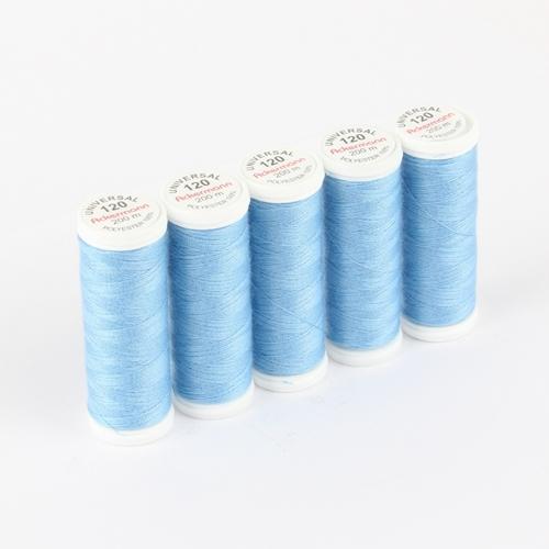 ACKERMANN® Nähgarn-Pack, 5x 200m, Farbe 0728