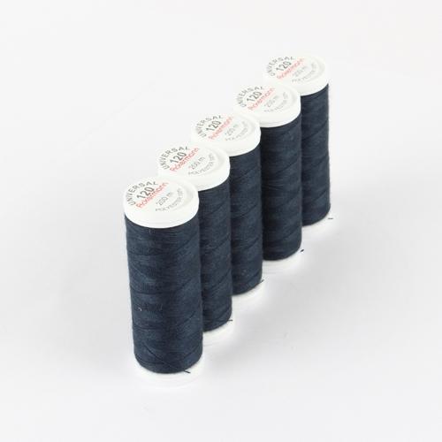 ACKERMANN® Nähgarn-Pack, 5x 200m, Farbe 0948